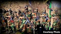 Ооганстандагы "Талибандын" курамындагы  тажик согушкерлери