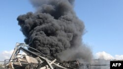 Дим після ізраїльського удару на півдні Лівану, фото ілюстративне