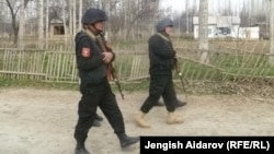 Бойцы спецназа "Шер" в селе Чарбак, 23 марта 2013 года.