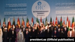 تصویر آرشیف: گردهمایی رهبران کشور های عضو سازمان همکاری اسلامی که در شهر استانبول ترکیه برگزار شده بود