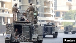 Атышуудан кийин Бейруттун борборун аскерлер кайтарууда. 14-октябрь 2021-жыл