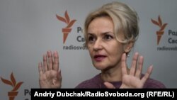 Украина - Ирина Фарион, поранешна украинска пратеничка, 16 ноември 2016 година. 