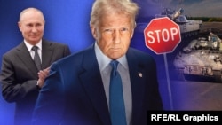 Коллаж: Трамп останавливает помощь