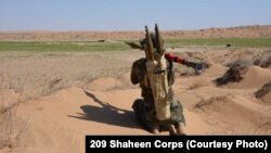 یکی از نیروهای امنیتی در بلخ