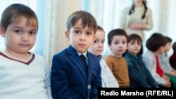After years of having one of the highest birth rates in Russia, there has been a decline in the number of children being born in Chechnya in recent years. (file photo) 