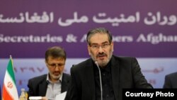 FILE: Ali Shamkhani, the secretary of Iran's Supreme National Security Council, made the announcement during a visit to Kabul.