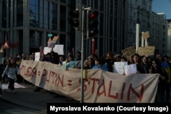 Акція українців у Відні, Австрія, 9 травня 2025 рік