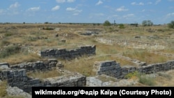 Стародавнє місто Ольвія на півдні України 