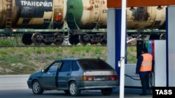 На АЗС в Краснодарском крае. Архивное фото