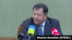  Тажикстандын ички иштер министри Рамазон Рахимзода. 4-август, 2021-жыл. 