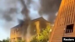 یکی از مراکزی که در جمهوری داغستان روسیه هدف حمله قرار گرفته است.