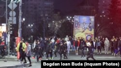 GALERIE FOTO | Violențe la protestul coronascepticilor