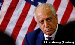 U.S. special envoy for peace in Afghanistan Zalmay Khalilzad (file photo)