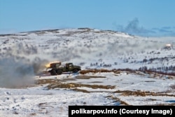 Тактычныя вучэньні 200-й брыгады ў Печанзе, Расея