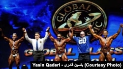 آرشیف، یاسین قادری (ورزشکار بین) یکی از قهرمانان پرورش اندام افغانستان