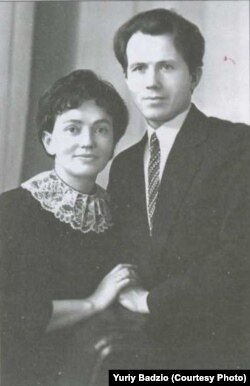 Юрій Бадзьо із дружиною Світланою Кириченко, яка також була активною учасницею українського правозахисного руху