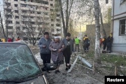 Після російського удару по Харкову. 18 квітня 2025 року