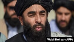 ذبیح الله مجاهد سخنگوی حکومت طالبان