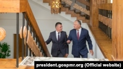 La ultima întrevedere Igor Dodon-Vadim Krasnoselski care a avut loc la reşedinţa prezidenţială de la Condriţa