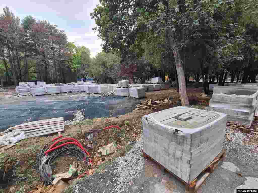 Работы по благоустройству Детского парка затягиваются выше установленных сроков минимум на полгода