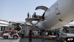 آرشیف/ تصویر از اولین پرواز دهلیز هوایی افغانستان و هند