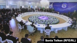 Hazarýaka döwletleriň baştutanlarynyň Bäşinji sammiti. Aktau, Gazagystan. 12-nji awgust, 2022 ý. 