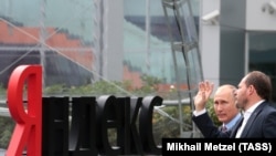 Володимир Путін і Аркадій Волож (фото архівне)