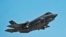 An F-35A fighter jet produced by Lockheed Martin.