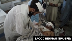 په قبايلي سيمو کې د ماین په چاودنو کې سلګونو کسانو ته مرګژوبله اوښتې ده. انځور له ارشيفه.