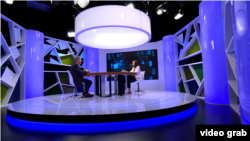 Девід О’Салліван, спецпредставник ЄС із санкцій під час інтерв'ю Радіо Свобода. Брюссель, Бельгія, 11 червня 2025 року