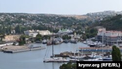 Оконечность Южной бухты в Севастополе, где планируется разместить мультимодальный вокзал 