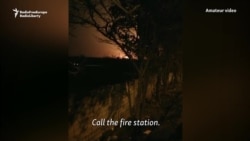 „Avionul a luat foc” - imagini care surprind prăbușirea avionului ucrainean în apropiere de Teheran