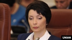 Екс-представник президента Віктора Януковича у Конституційному суді, екс-міністр юстиції в уряді Миколи Азарова Олена Лукаш 