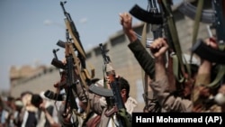 شماری از جنگجویان حوثی در یمن