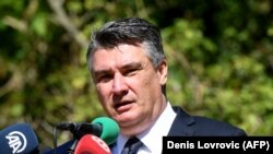 Хрватскиот претседател Зоран Милановиќ