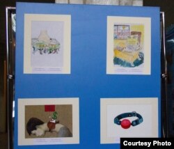 Сынака катышкан карикатуралар.