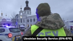 На території Києво-Печерської лаври обшуки проводили 22 листопада 