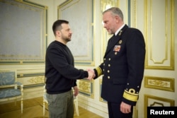 Зустріч адмірала Роба Бауера з президентом України Володимиром Зеленським. Київ, 21 березня 2024 року