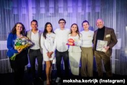 Команда перемогла в конкурсі студентського підприємництва у Фламандському парламенті