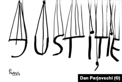 Dan Perjovschi, Păpușarii Justiției