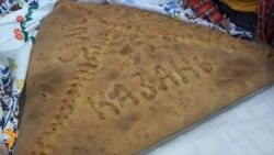 Казанда дөньяның иң зур өчпочмагы пешерелде