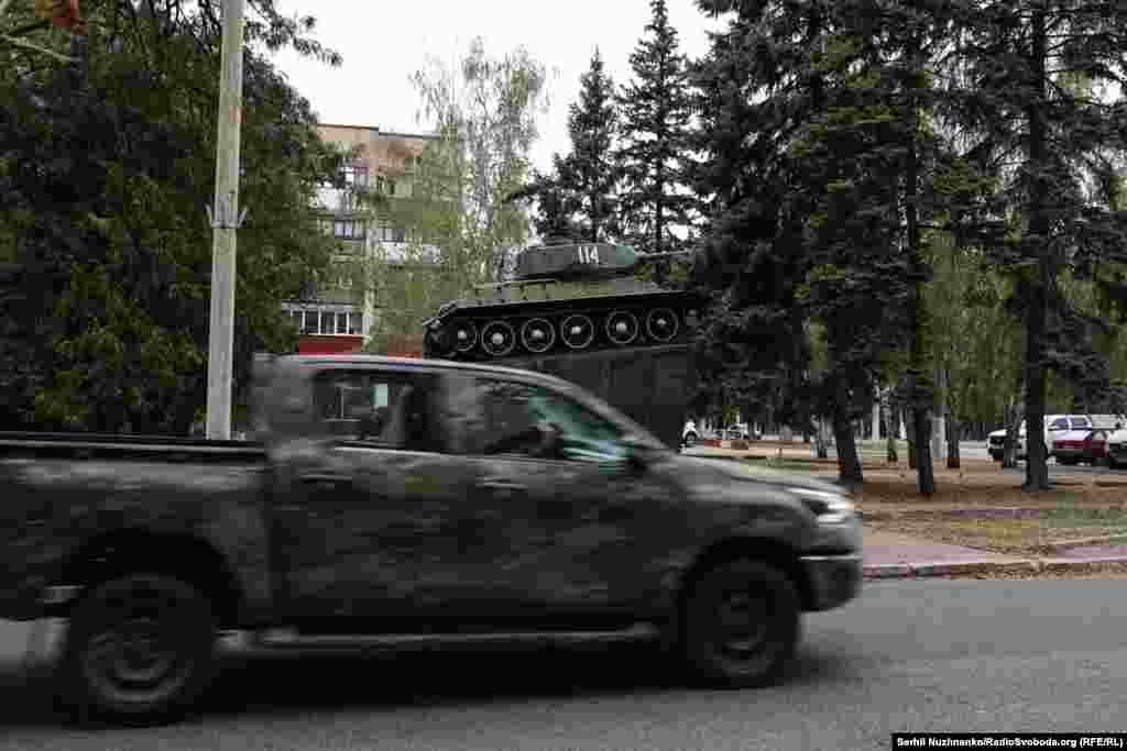 Пам’ятник воїнам-танкістам – визволителям Краматорська від німецько-фашистських загарбників