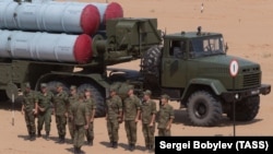 Зенитно-ракетный комплекс С-300 соединения противовоздушной обороны (ПВО) ВС РФ