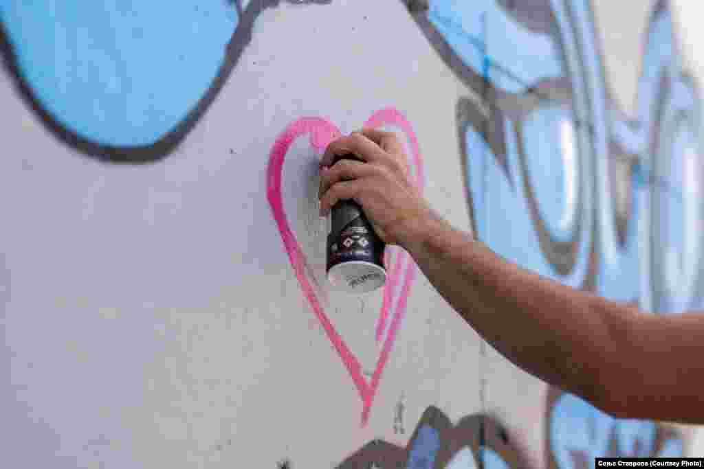 Графити уметност на Легален ѕид - Legal Wall во Скопје