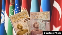 Иллюстрациялык сүрөт. "Жалпы Түрк тарыхы" окуу китеби.