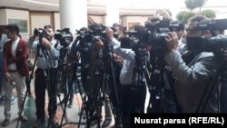 آرشیف، شماری از خبرنگاران در ولسی جرگه افغانستان