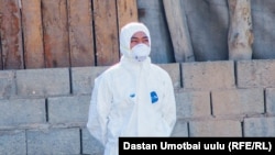 В Ноокатском районе Ошской области после введения карантина.