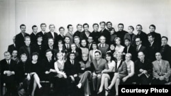 Труппа московского театра "Современник". 1970 год