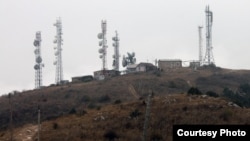 Үнкүр-Тоодогу телемунара. Сүрөт Руслан Бекназаровдун Фейсбук баракчасынан алынды. 