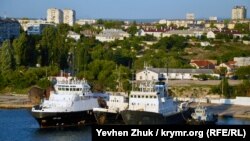 Корабли Черноморского флота России в Севастополе. Архивное фото